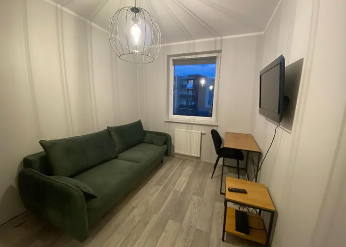 Rodzinne Mieszkanie 2-pokojowe 50m2 Z Bezplatnym Prywatnym Parkingiem I Balkonem شقة غدانسك